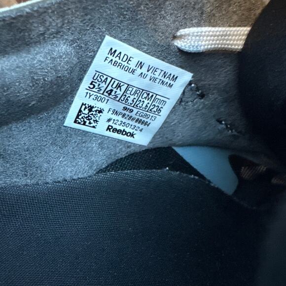 Reebok Zig Kinetica Concept Type Low Top Running Shoes Black Unisex Mens 5.5 - Picture 9 of 9